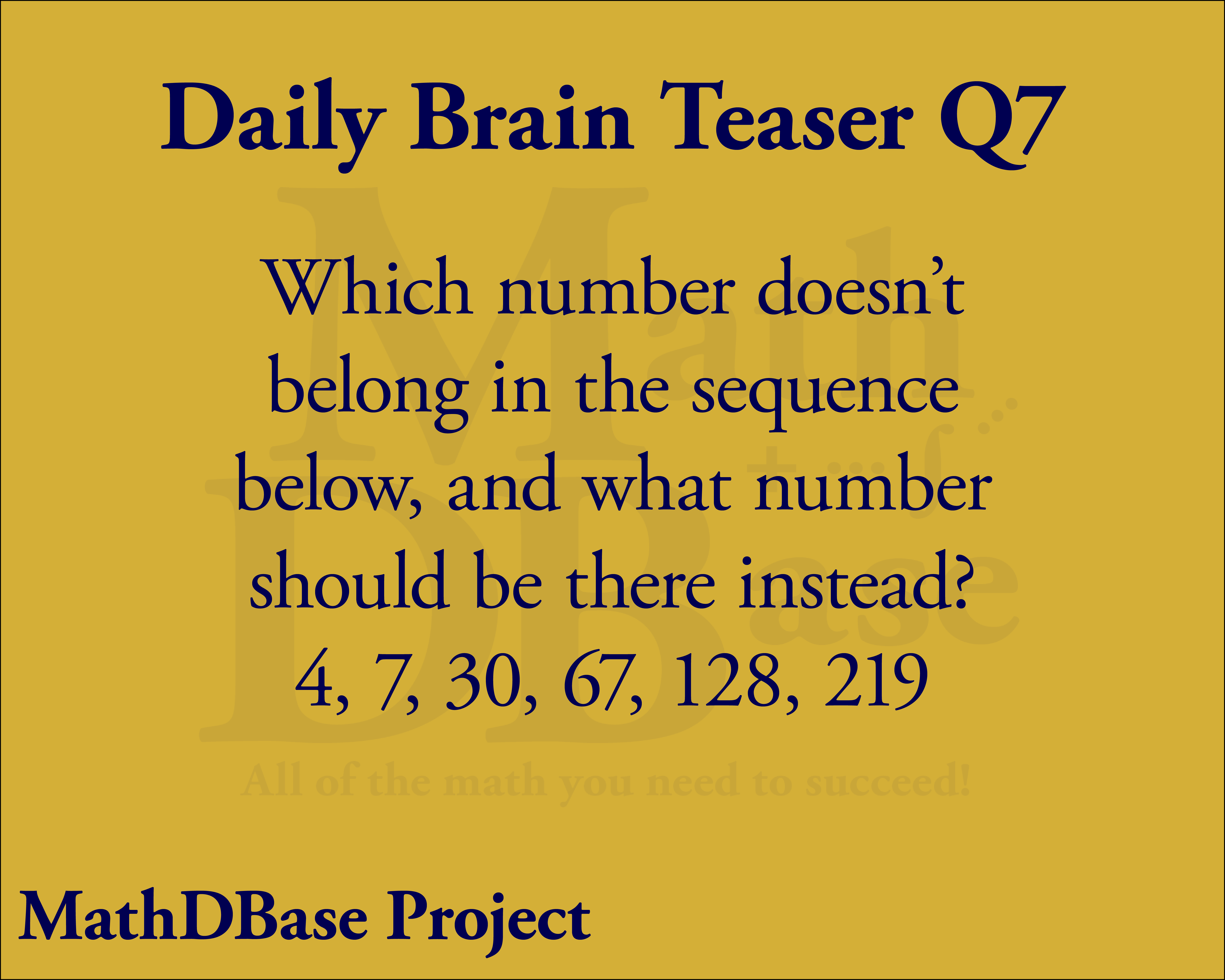 Daily Brain Teaser Q7 image